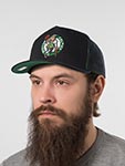 Бейсболка MITCHELL NESS арт. HT11505-BCEBLCK Boston Celtics NBA (черный)